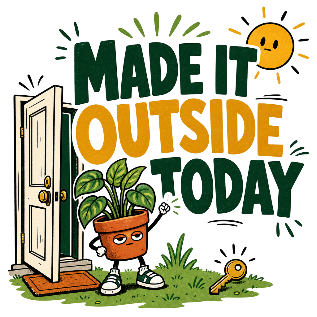 MADE IT OUTSIDE TODAY — art by Bazzai Studio