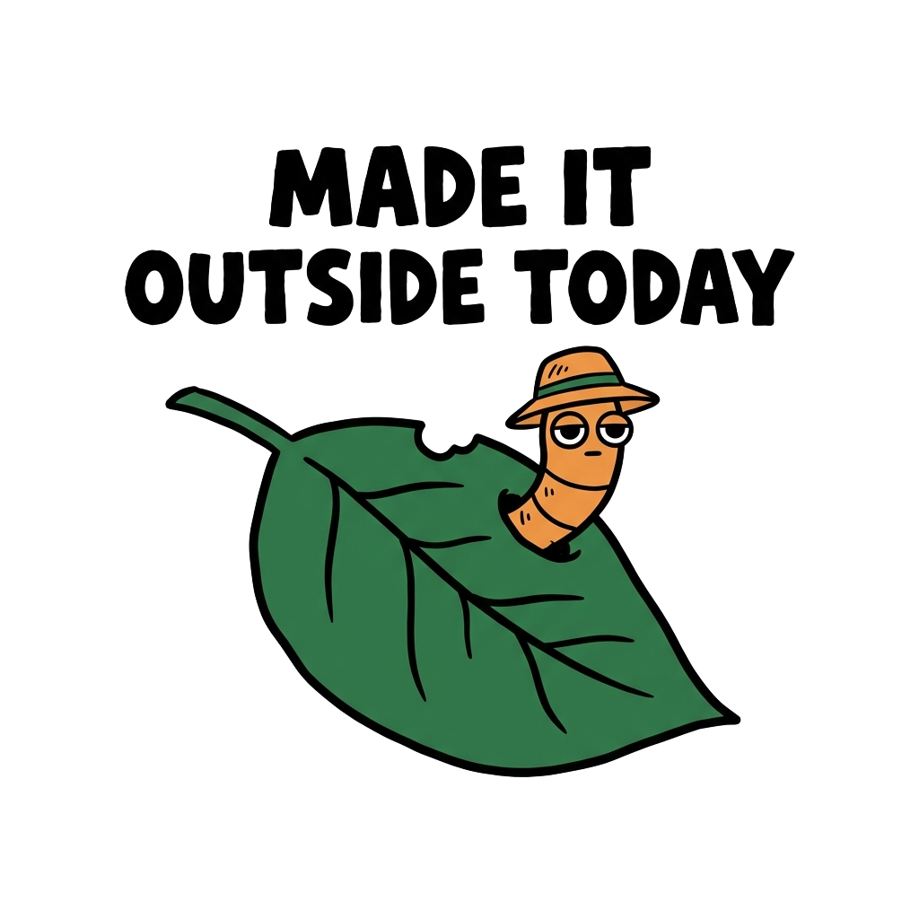 MADE IT OUTSIDE TODAY — art by Bazzai Studio
